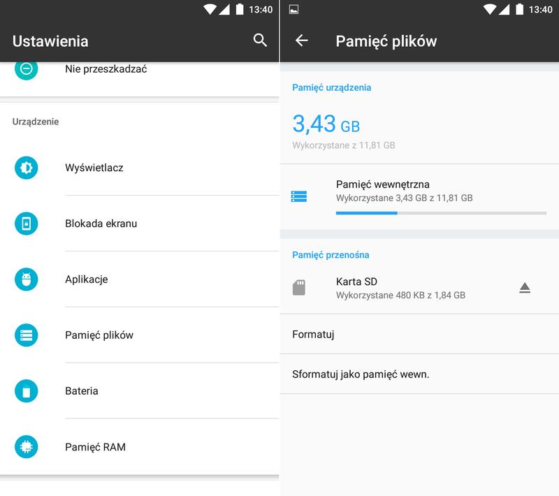 Wydajność karty SD