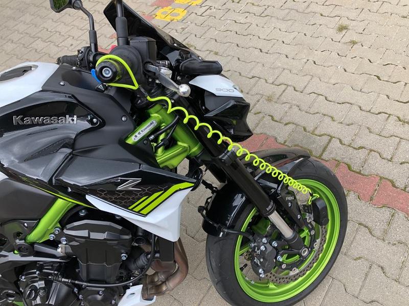 Zabezpieczenie motocykla