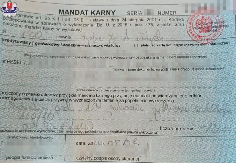 Co zrobić w przypadku niezapłaconego mandatu? Praktyczny przewodnik