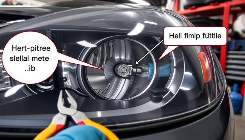 Krok po kroku wymiana żarówki H7